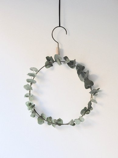 hanger stockhome groen wreath